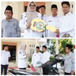 Bupati Tanjung Jabung Timur Serahkan Bantuan Motor, Etalase, dan Modal Usaha dari BAZNAS