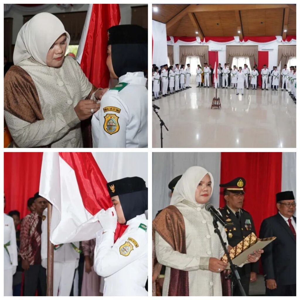 Bupati Tanjab Timur Apresiasi Putra-putri Terbaik Yang Terpilih Jadi Paskibraka HUT RI Ke-80 