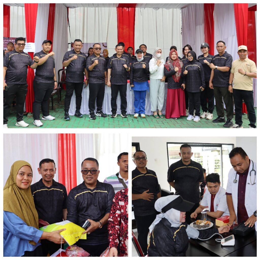 Semarak Rayakan Hari Lahir Kejaksaan RI Ke-80, Kejari Tanjab Timur Gelar Berbagi Layanan Publik Gratis 